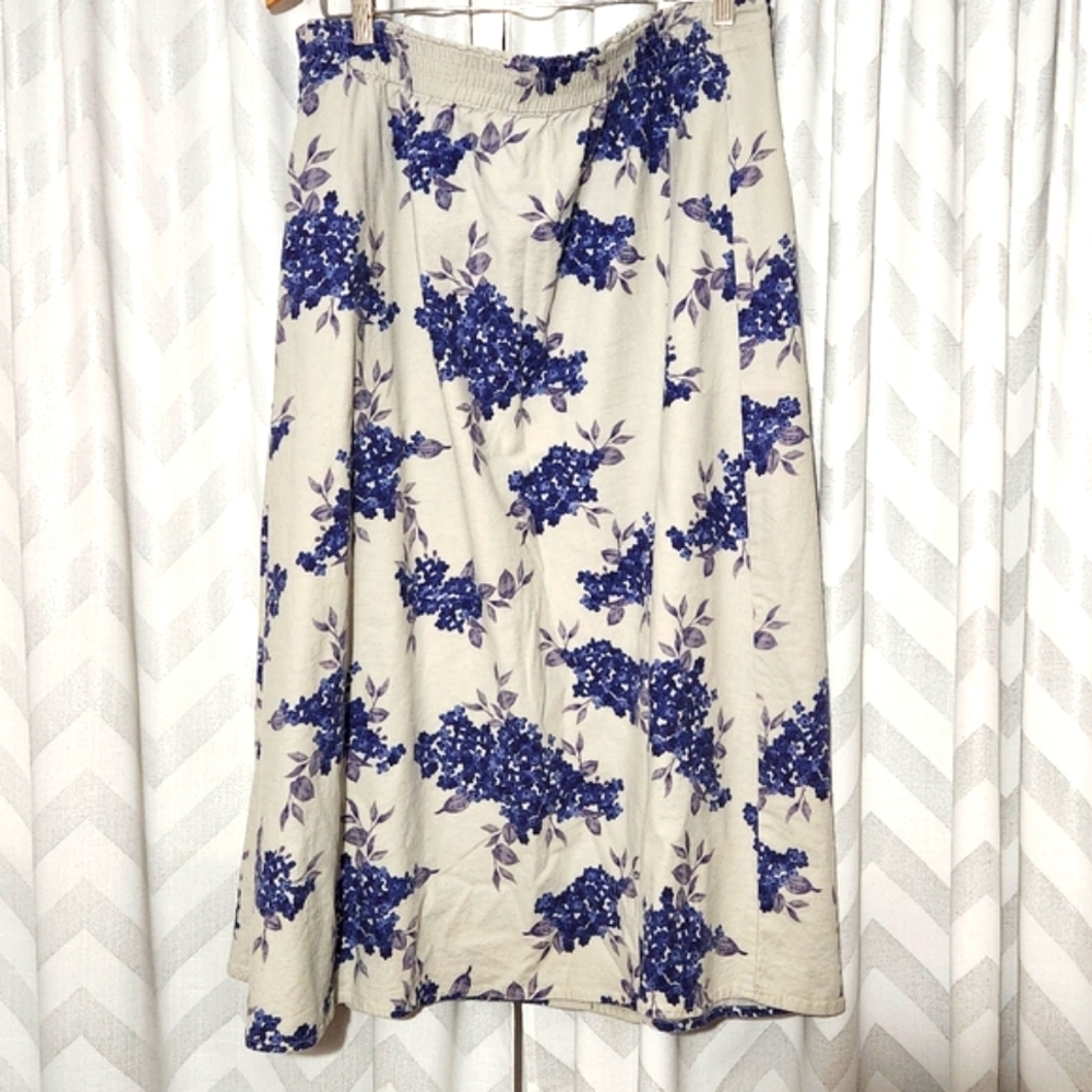 Coldwater Creek Floral Skirt